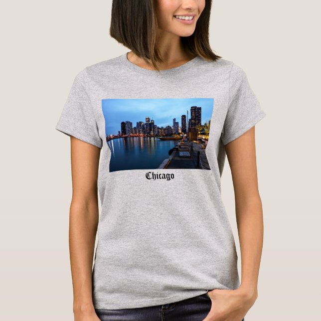 Noite Ao Marinho Pier T-Shirt (Frente)