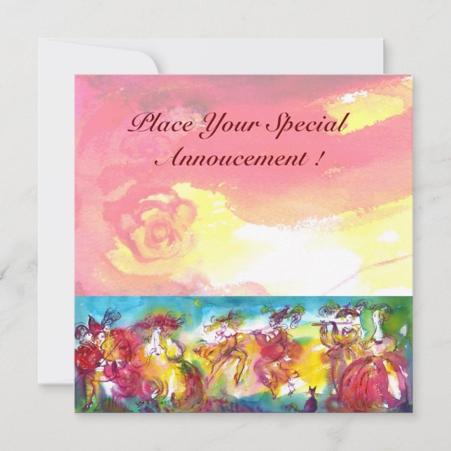 NOITE CARNÍVEL, Mardi Gras Masqureade, Dança, Músi (Frente)