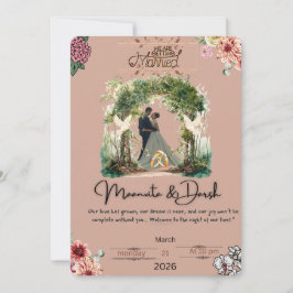 Noite de Amor do Convite Romântico Elegante