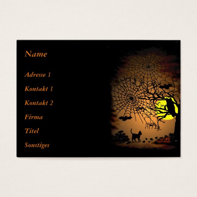 Noite de Halloween, Feliz Halloween! (Frente)