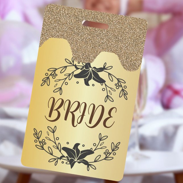 Noite de Noite de Noite de Noite para ser crachá (Bride hen do badge)