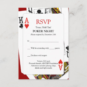 Noite de Poker de RSVP