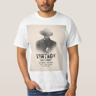 Noite de Vintage, Camisa de Algodão Masculina