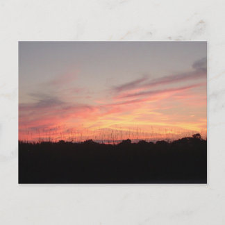 Noite do cartão da série da serenidade