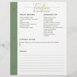 Noite do Planejador de Casamento Antes - 2 Semanas