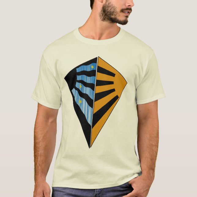 Noite e dia t-shirt retro (Frente)