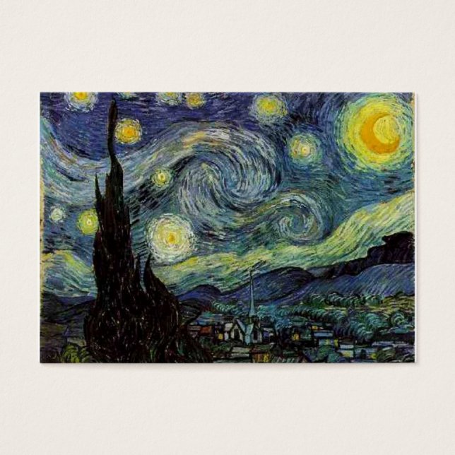 Noite estelar de Van Gogh (Frente)