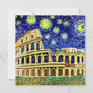 Noite Estrelada Roma Itália