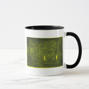 Noite estrelado sobre New York… quem é caneca d