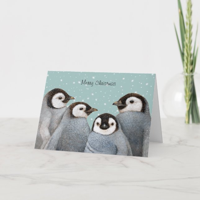 Noite Fria, Cartão de Natal Amigos Quentes (Frente)