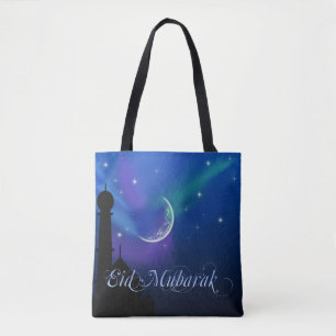 Noite Mágica de Eid - Saco de Tote All-Over-Impre
