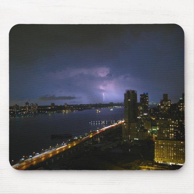 Noite Mousepad de New York (Frente)