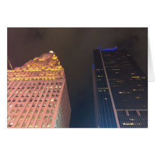 Noite na cidade, cartão