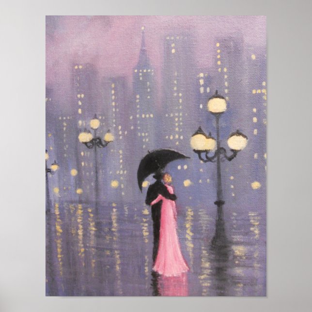 Noite Romântica, Poster (Frente)