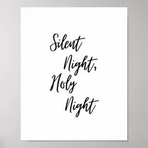 Noite Silenciosa, Poster da Noite Santa