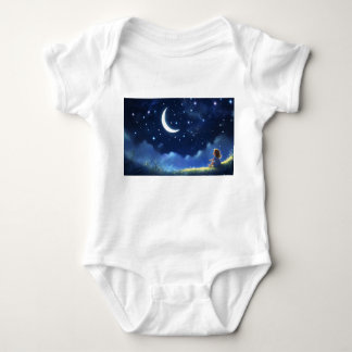 Noites de sonho: camiseta infantil com boa Impress