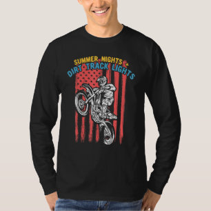 Noites De Verão E Luzes De Via De Camisa Para A Bi