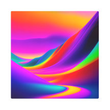 "Noites Luminosas" - Pintura AI