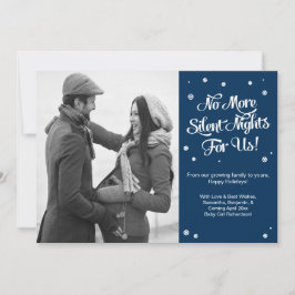 Noites Silenciosas Anúncio de Natal de Gravidez