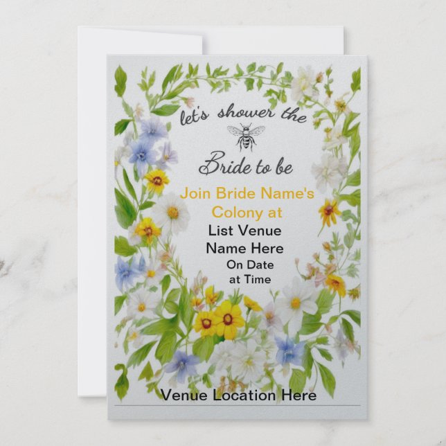 Noiva à Abelha (Frente)