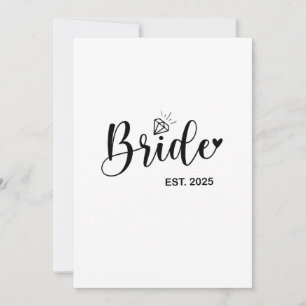 Noiva Anúncio de Casamento Primavera 2025 Casament
