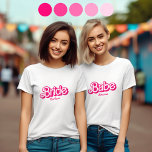 Noiva Babe Tribe T-Shirt Bachelorette Retro Tee<br><div class="desc">Noiva Babe T-Shirt Bachelorette Barb Noiva Tee Vintage Noiva para BrideTribe</div>