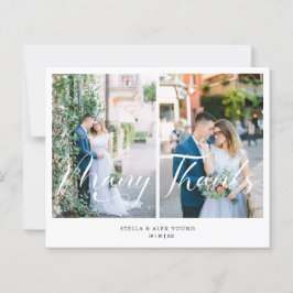 Noiva Barata e Groom 2 Fotos Colagem Mão Escrita