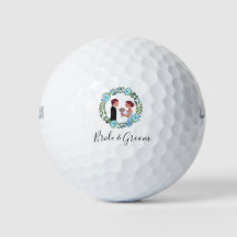Noiva de Golfe e Casamento de Golf Balls