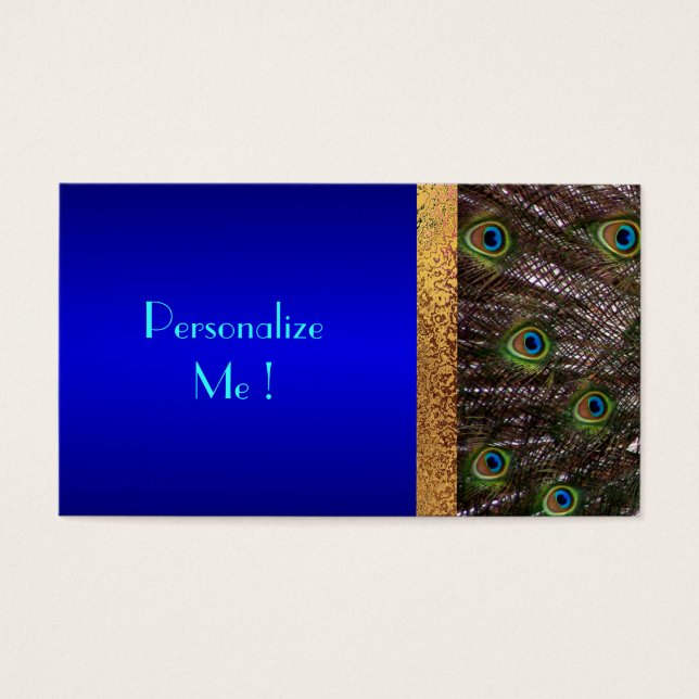 Noiva de Peacock Moderno Elegante e Elegante (Frente)