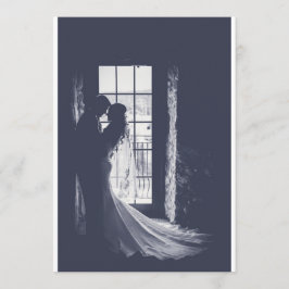 Noiva Elegante e noiva silenciada por convite