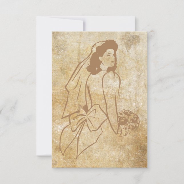 Noiva em Brown Grunge (Frente)