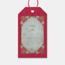 Noiva indiana - Etiqueta do presente