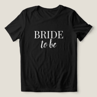 Noiva Minimalista Camiseta de Noite de Despedida P