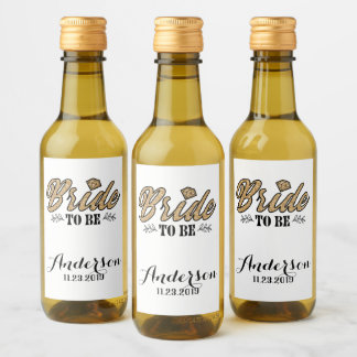 Noiva Para Ser Etiqueta De Bebida-