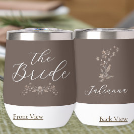 Noiva Personalizada Flores Silvestres Rústicas