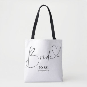 Noiva Simples de Ser Bag Tote de Casamento