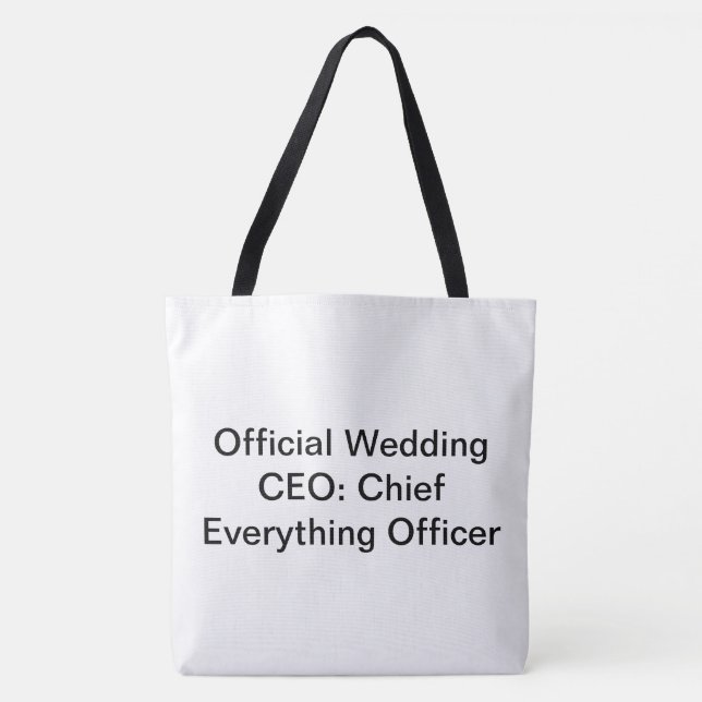 Noiva - Tote Bag (Frente)