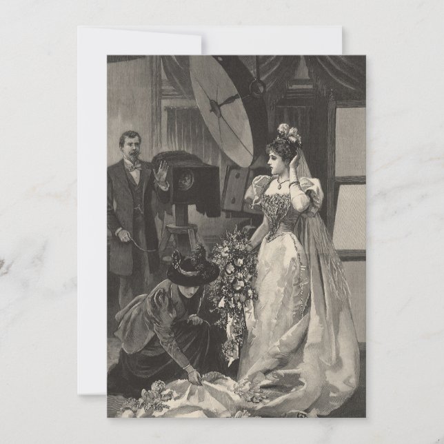 Noiva Vintage, Retrato Bridal com Fotógrafo (Frente)