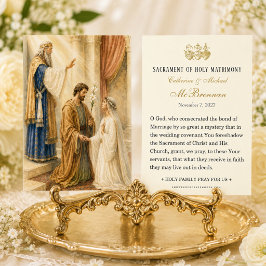 Noivado Católico de Maria e José Casamento