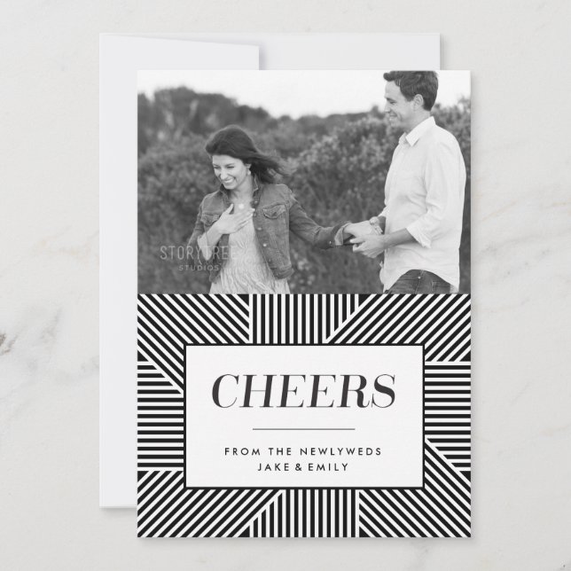 noivado corajoso do feriado 5 x 7, cartão do (Frente)