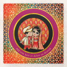 Noivado de Bollywood Indian Wedding Cute Casal