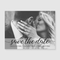 Noivado De Fotografia Chic Salve A Data Casamento