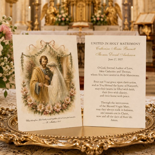 Noivado de Maria e José Oração de Casamento (Criador carregado)