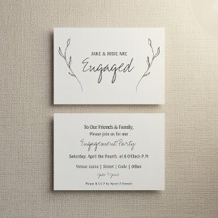 Noivado Floral, anúncio do partido engajado