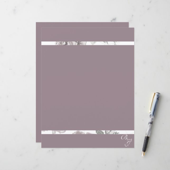 Noivado rosa rosa Dusty (Frente/Verso In Situ)