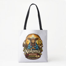 NokomisMoose tote bag