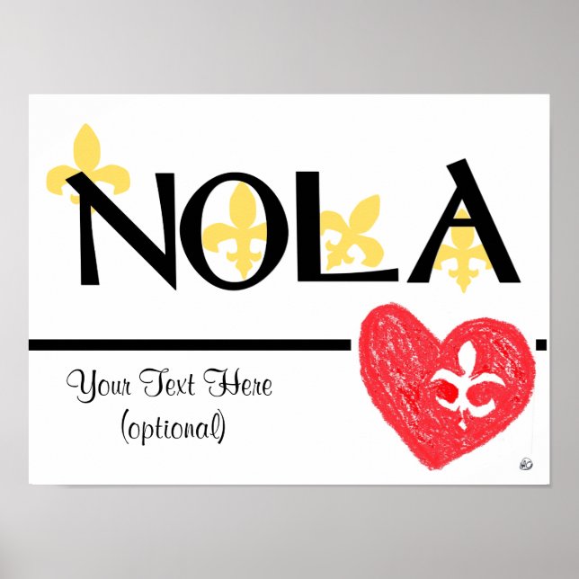NOLA Love de Lis poster (Frente)