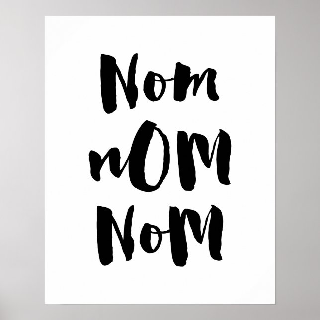 Nom Nom poster (Frente)