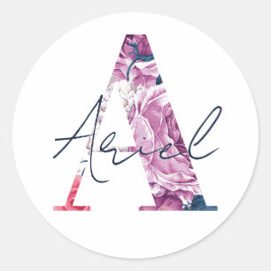 Nome Ariel Personalizar Etiqueta de Raparigas Stic