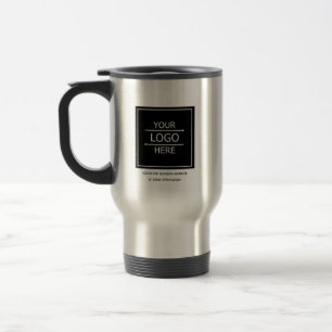 Nome comercial personalizado e Caneca de viagem da